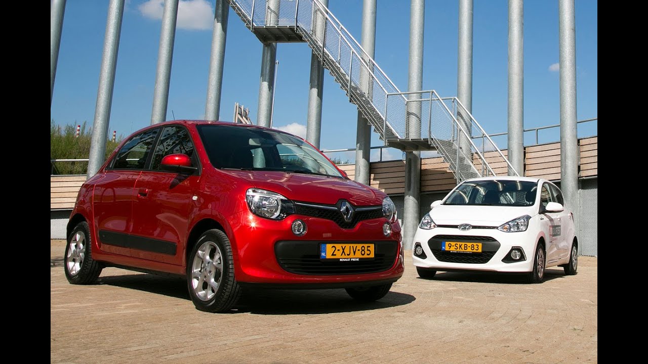 Dubbeltest - Renault Twingo vs Hyundai i10