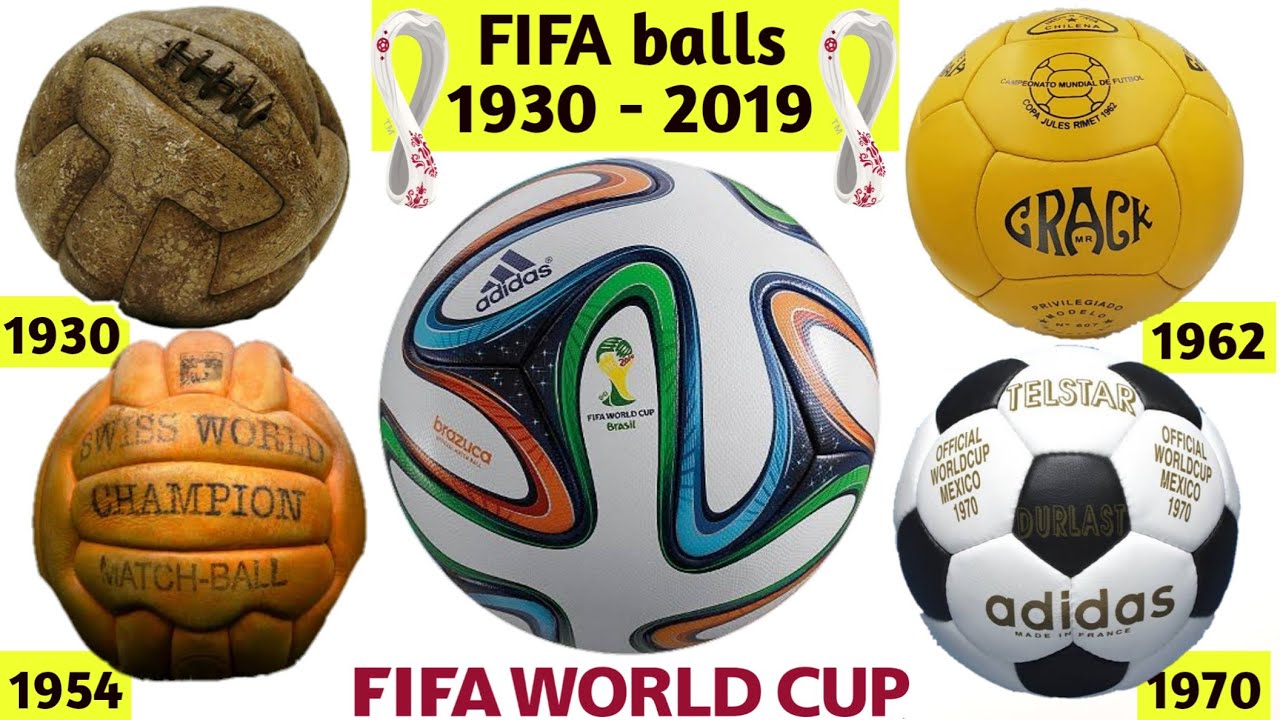 FIFA World Cup official match balls 1930 - 2019 | History of World Cup balls, Documentary