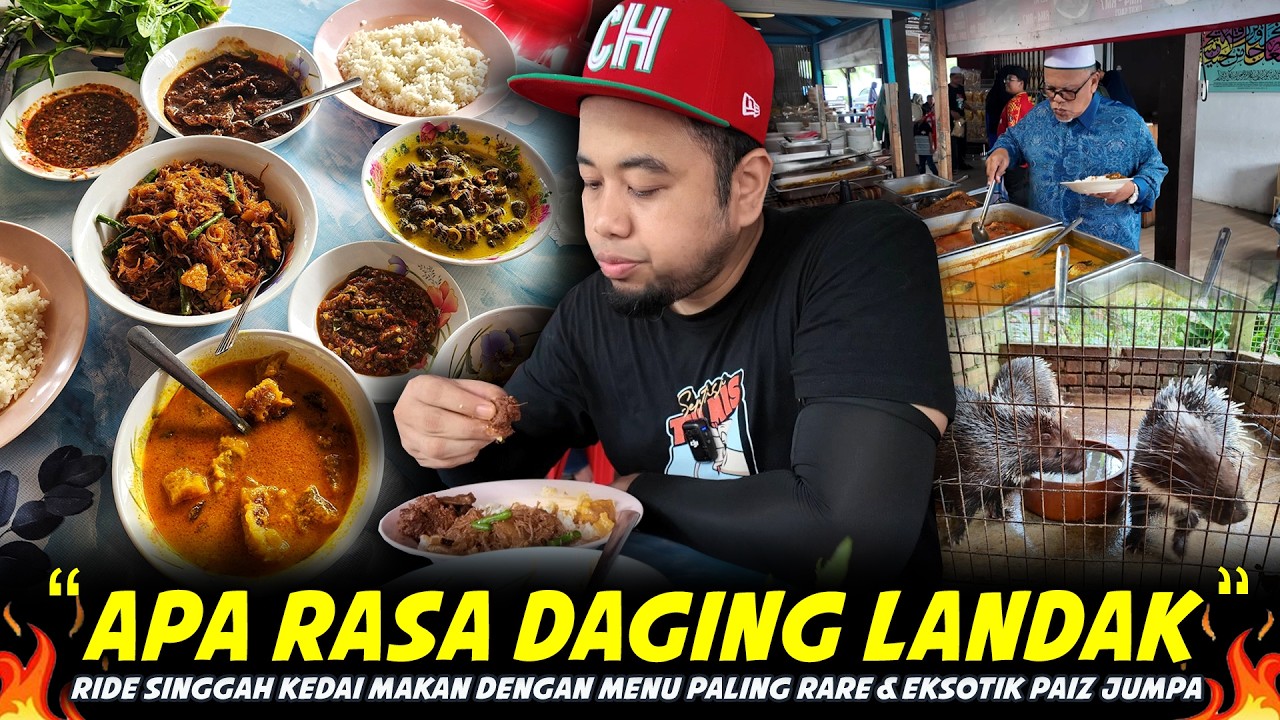 RESTORAN TERLARANG..Selumber Je Mereka Jual Daging Landak Dan Rusa Serta Pelbagai Makanan Eksotik