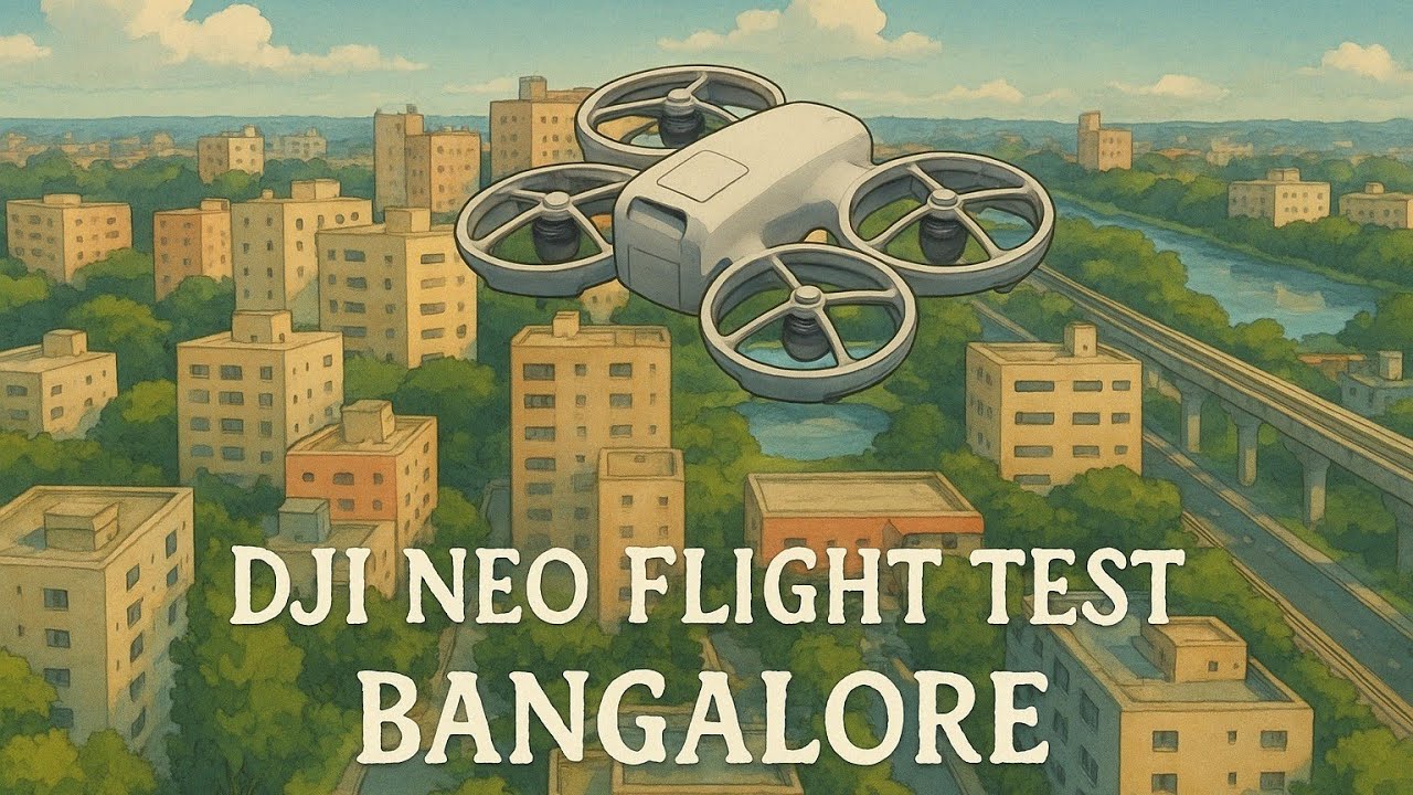 Lazy Sunday Evening Flight | DJI Neo Bangalore | India #dji #djineo #fpv #fpvdrone