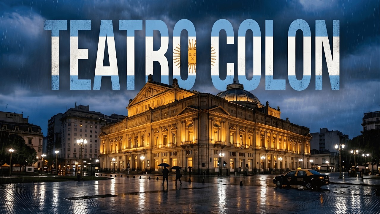TEATRO COLON - Splendid Old Opera House in Buenos Aires