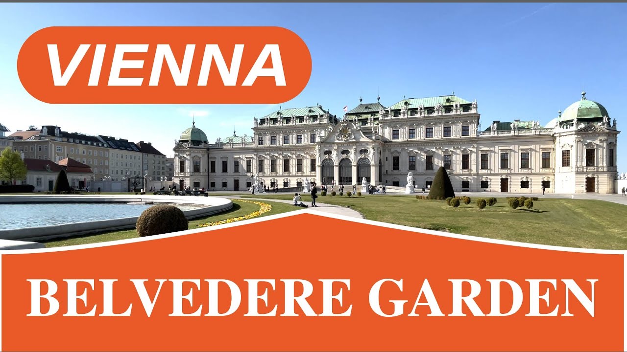 BELVEDERE GARDEN 🇦🇹 VIENNA AUSTRIA April  2022  - Walking Tour - 4K