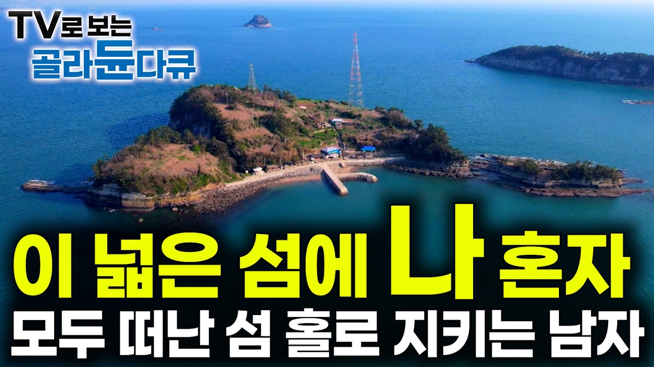 꼭 지켜야 하는 어린 시절 고향섬을 위해, 다 내려두고 혼자 섬으로 돌아온 남자｜우리는 섬에 산다｜한국기행 다도해 사람들｜#골라듄다큐