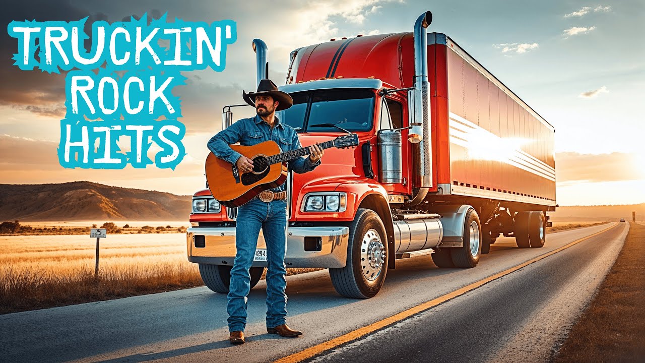 Truck Driver Songs to Keep You Rolling | Country Music Road Trip #RockingTheRoad #TruckinHits2025