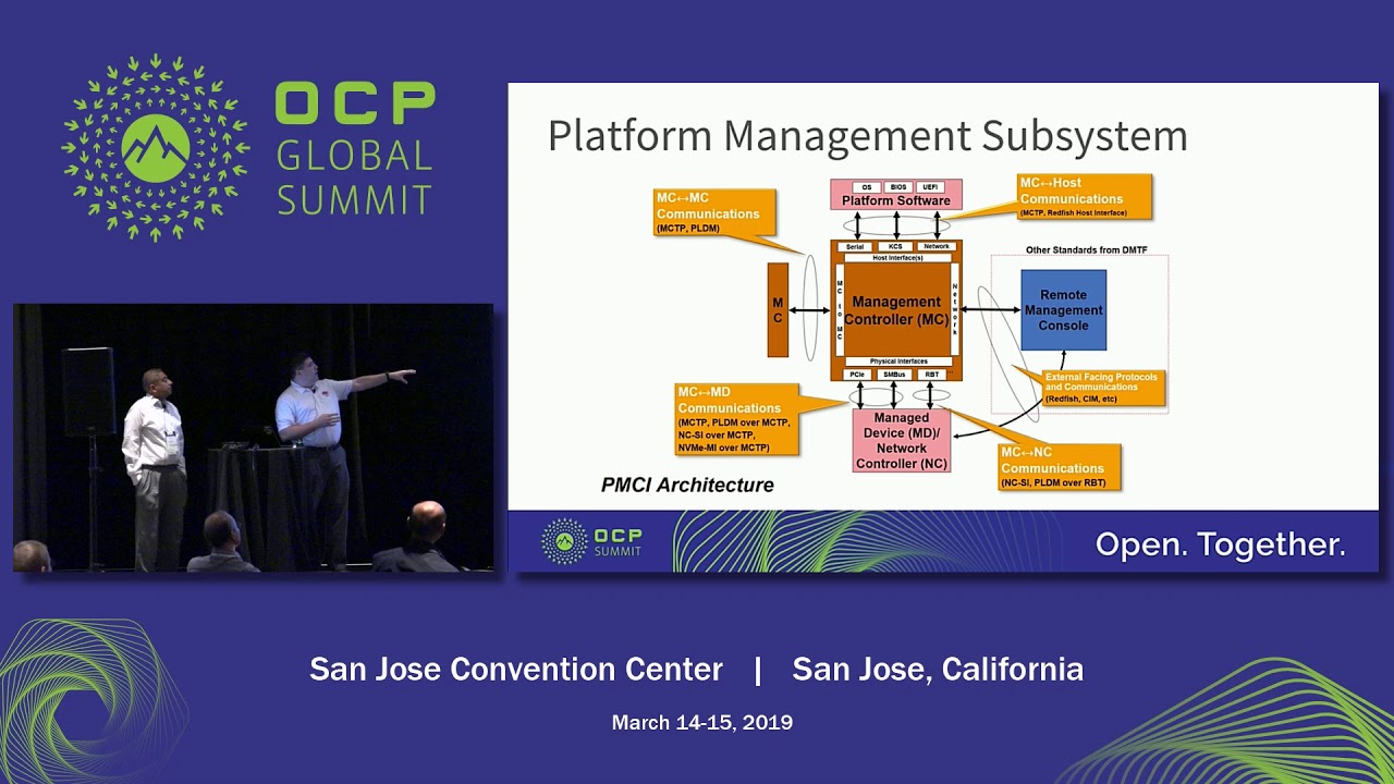 OCPSummit19 - EW: HW Management - PMCI Standards for Hardware Management