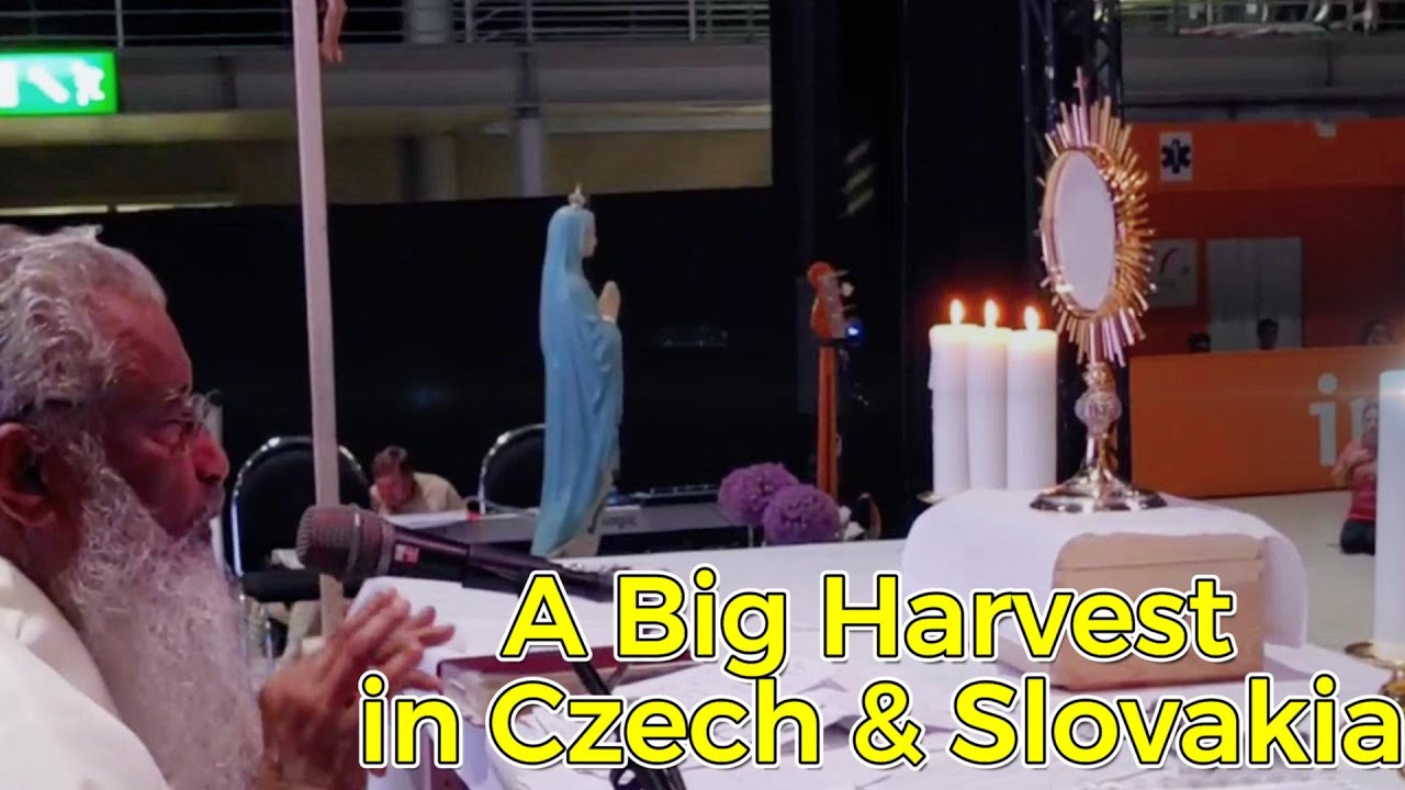 A Big Harvest in Czech & Slovakia! - Fr. James Manjackal MSFS