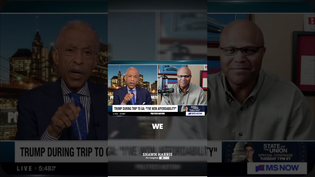 “If I Can’t Win, Why Did Trump Show Up?” | Shawn Harris on PoliticsNation