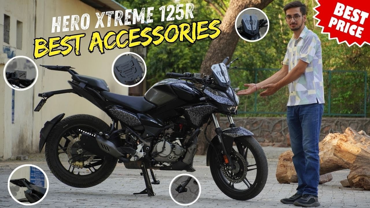 Hero Xtreme 125R : Best Accessories | Best Price | YWB Vlogs