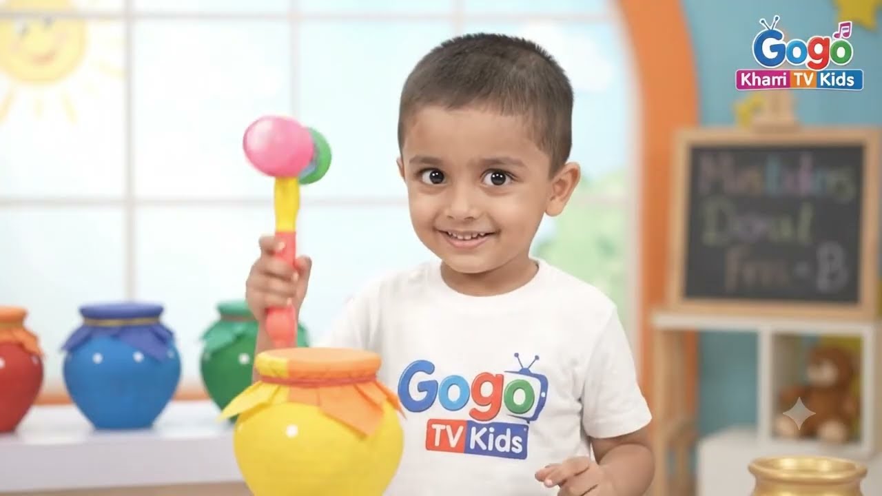 गोगो और पांच जादुई मटकों का रहस्य! 🐘🐎 | Gogo TV Hindi | Kids Cartoon Stories & Rhymes