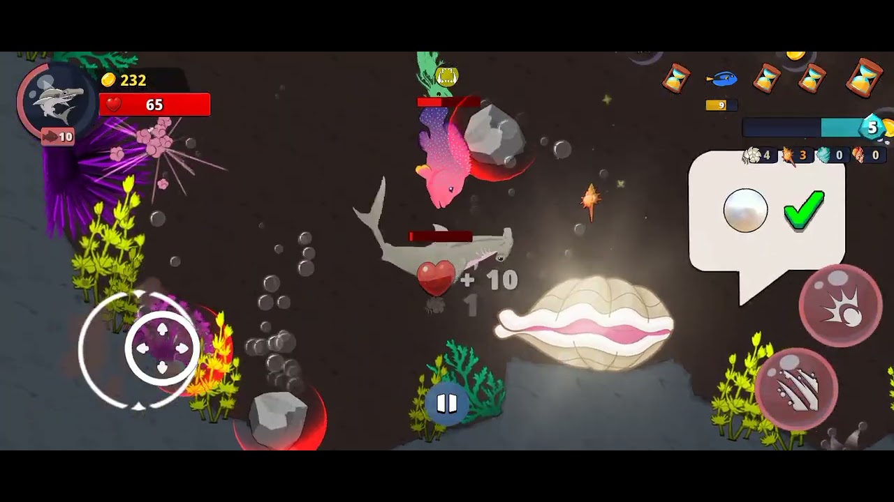 Reward Tyson the Hammerhead shark#fish #games #shark 