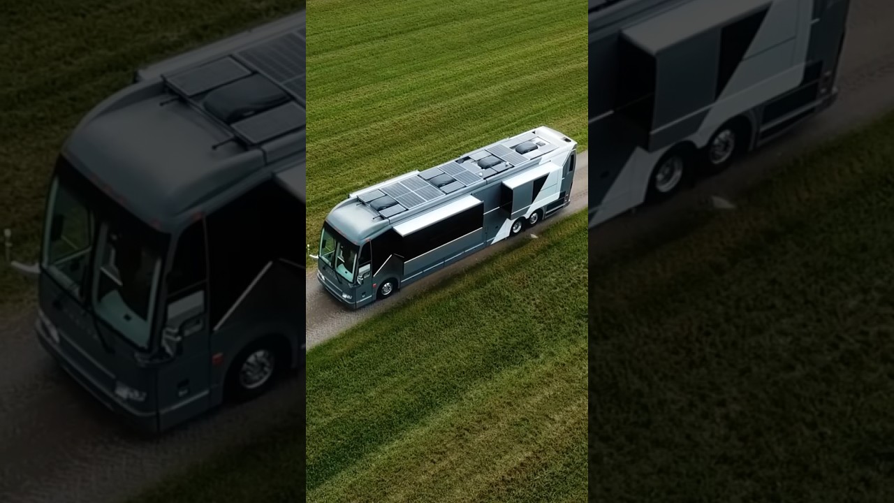 Smart Glass Technology in a Prevost Luxury Motorhome #prevost #motorhome #luxury #motorhome
