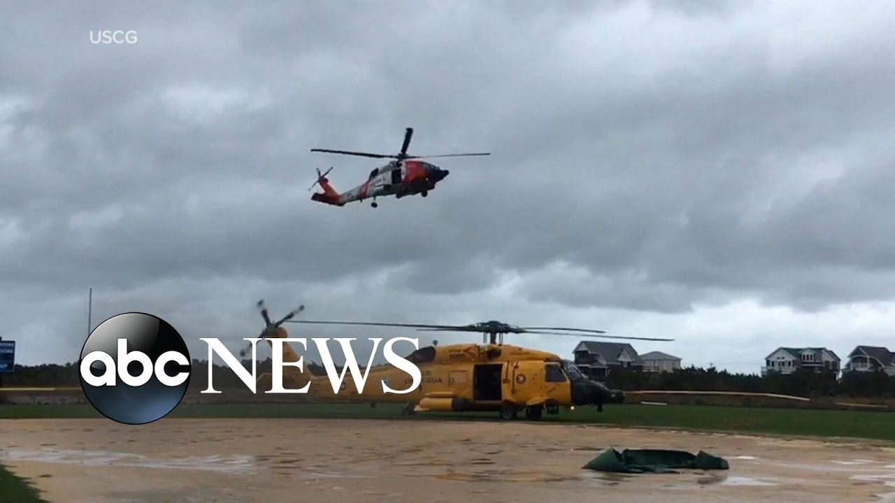 Dorian hits Outer Banks with 100 mph winds, 14 inches of rain l ABC News