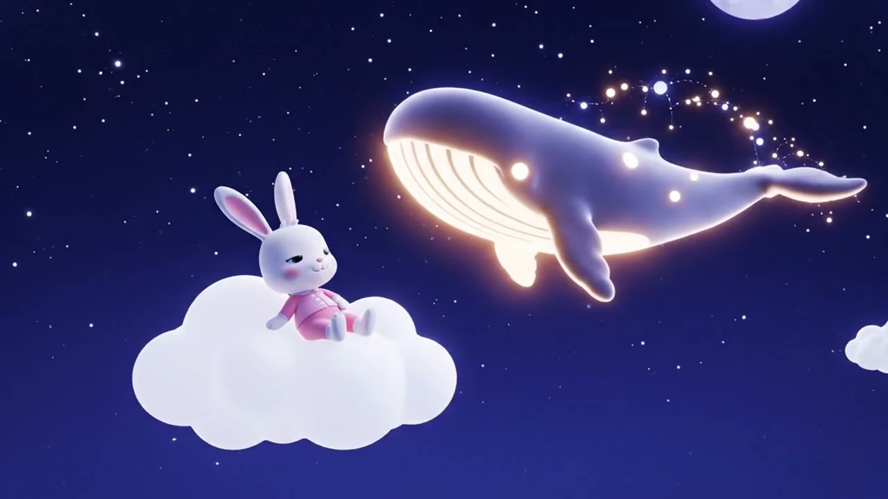 Fall Asleep Fast 💤 Sleepy Bunny Bedtime Story & Relaxing Kids Sleep Music
