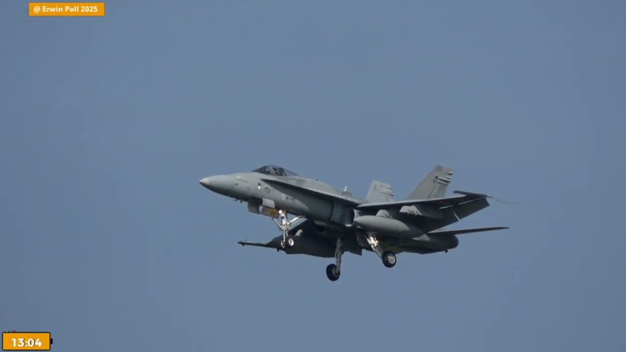 Ramstein Flag Leeuwarden Arrival Day Taken from the Livestream 27 Maart 2025