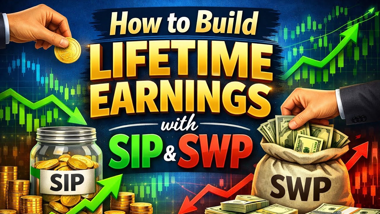 How to Build Lifetime Earnings with SIP & SWP |Passive lncome Plan #finance #trending #youtube 