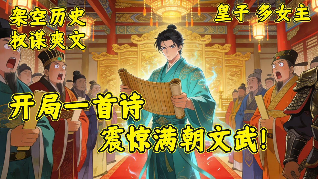 【开局一首诗，震惊满朝文武！】最强特种部队军械专家意外穿越成大汉九皇子，自此开启一段传奇霸业，烈酒怒马征沙场，独揽天下权色香。