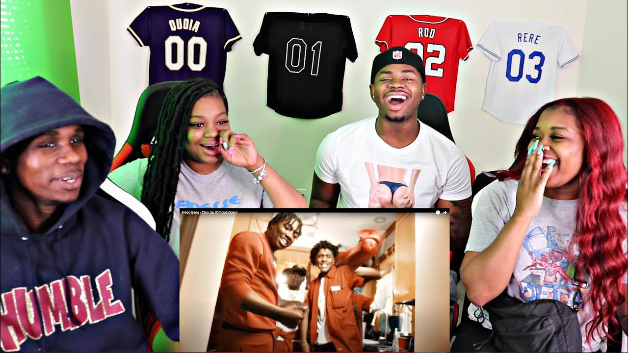 Fredo Bang - Click Up (Official Video) | REACTION