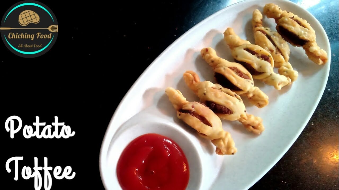 || Potato Toffee || Aloo Bites || Quick & Easy Evening Indian Snacks Recipe || By Chiching Food ||