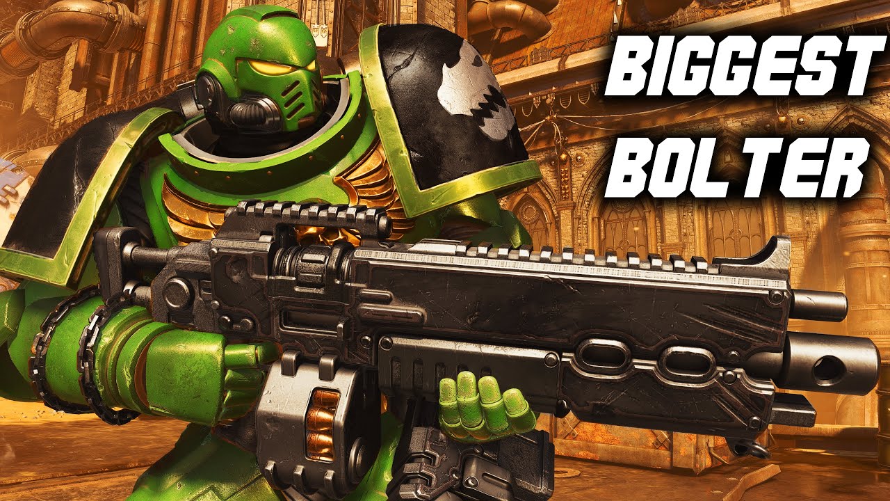 HEAVY BOLT RIFLE GAMEPLAY: Salamanders Tactical vs Tyranids! - Warhammer 40k: Space Marine 2
