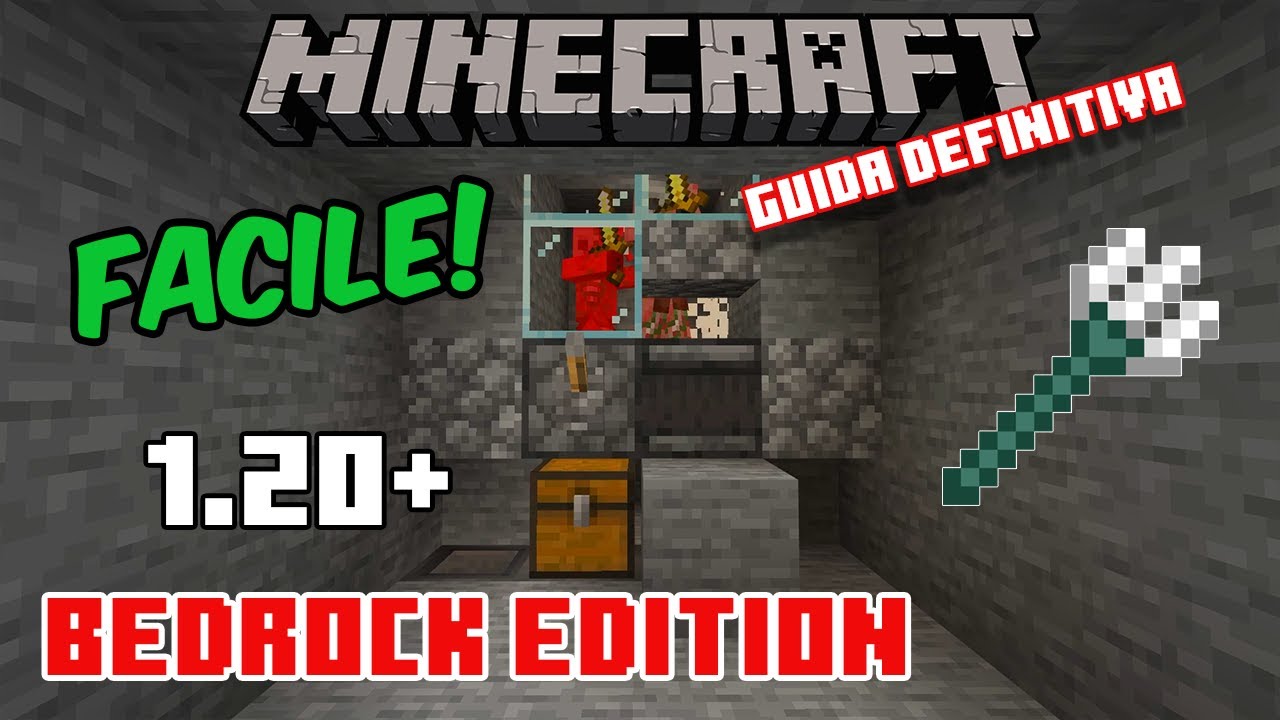 Il Miglior TRIDENT KILLER (Farm AFK)  su Bedrock Edition! || MINECRAFT ITA