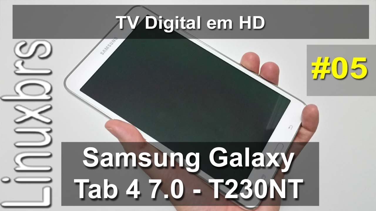 Samsung Galaxy Tab 4 7.0 - TV Digital HD - PT-BR