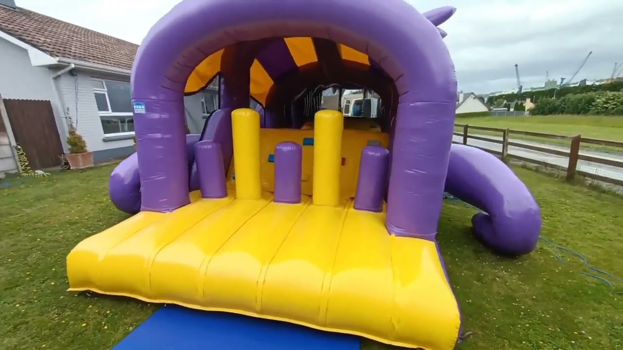Dragon obstacle course at Sky Castles Cork