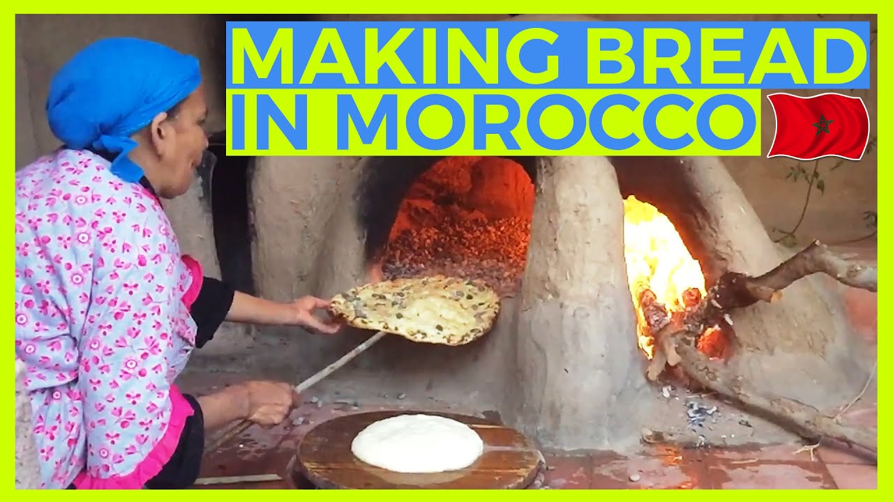 Sweet Traditional Moroccan Bread - Tafarnout Bread
