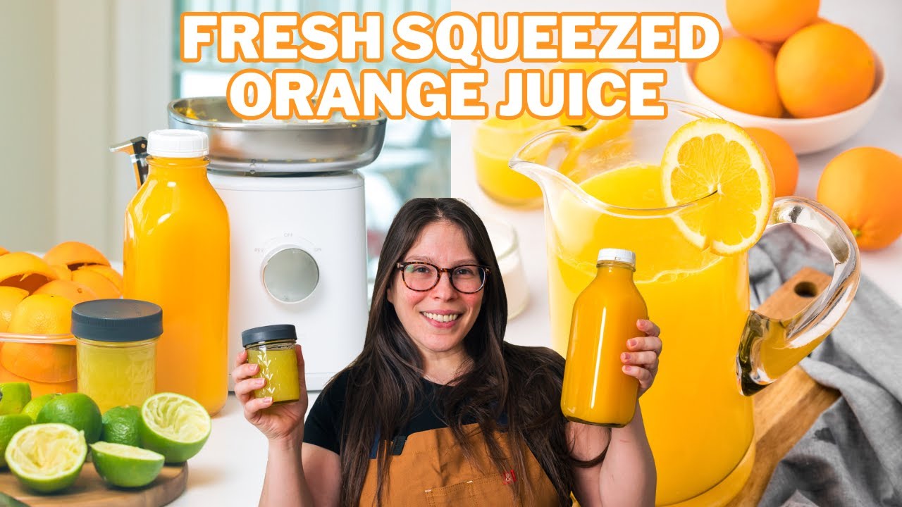 Fresh Squeezed Orange Juice Recipe