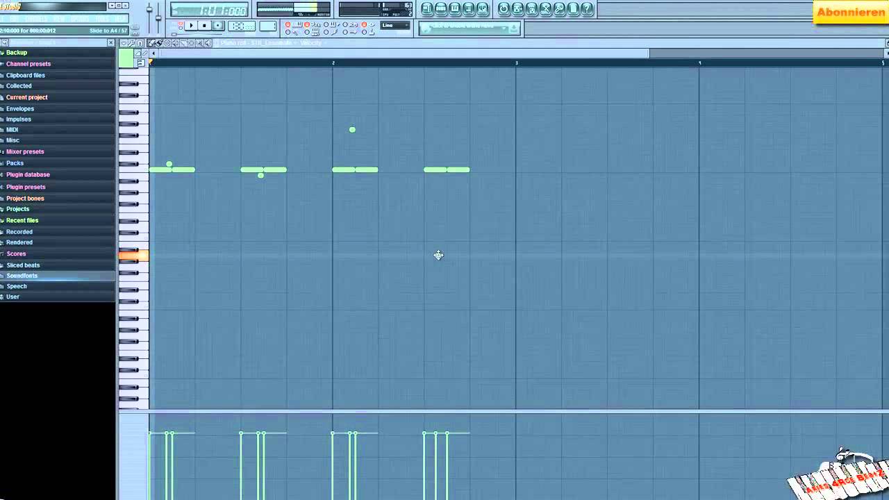 Video 29   FL STUDIO   FRUITY LOOPS A   Z Oriental Sound, Pitch Bend Modulation) TUTORIAL DEUTSCH(72