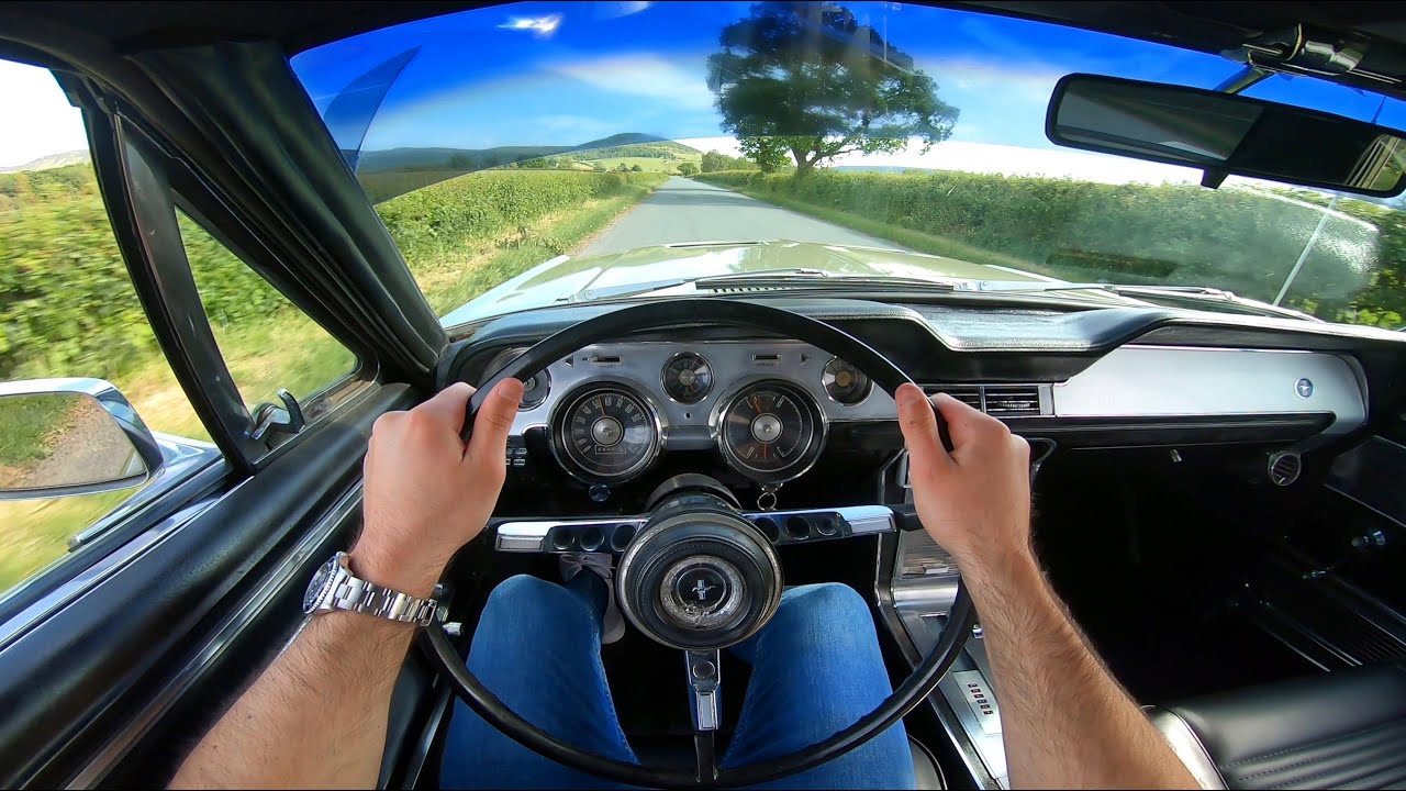 1967 Ford Mustang S-Code 390 GTA V8 Auto - POV Test Drive | Crazy Exhaust & Acceleration’s