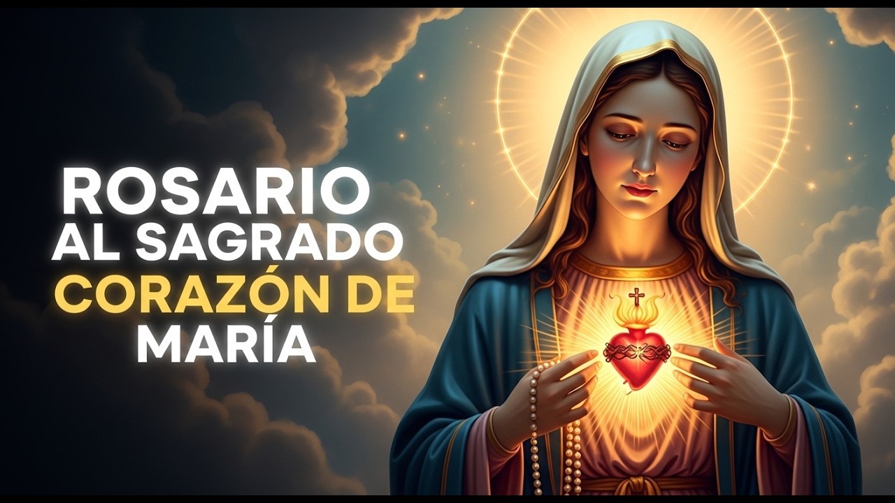 SANTO ROSARIO al SAGRADO CORAZÓN de MARÍA ❤️   Amor, Consuelo y Protección
