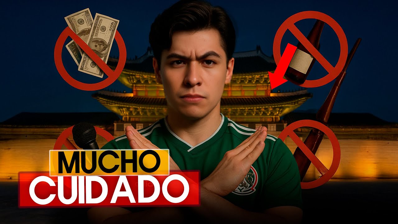 NUNCA hagas esto en 🇰🇷🚫 Corea del Sur