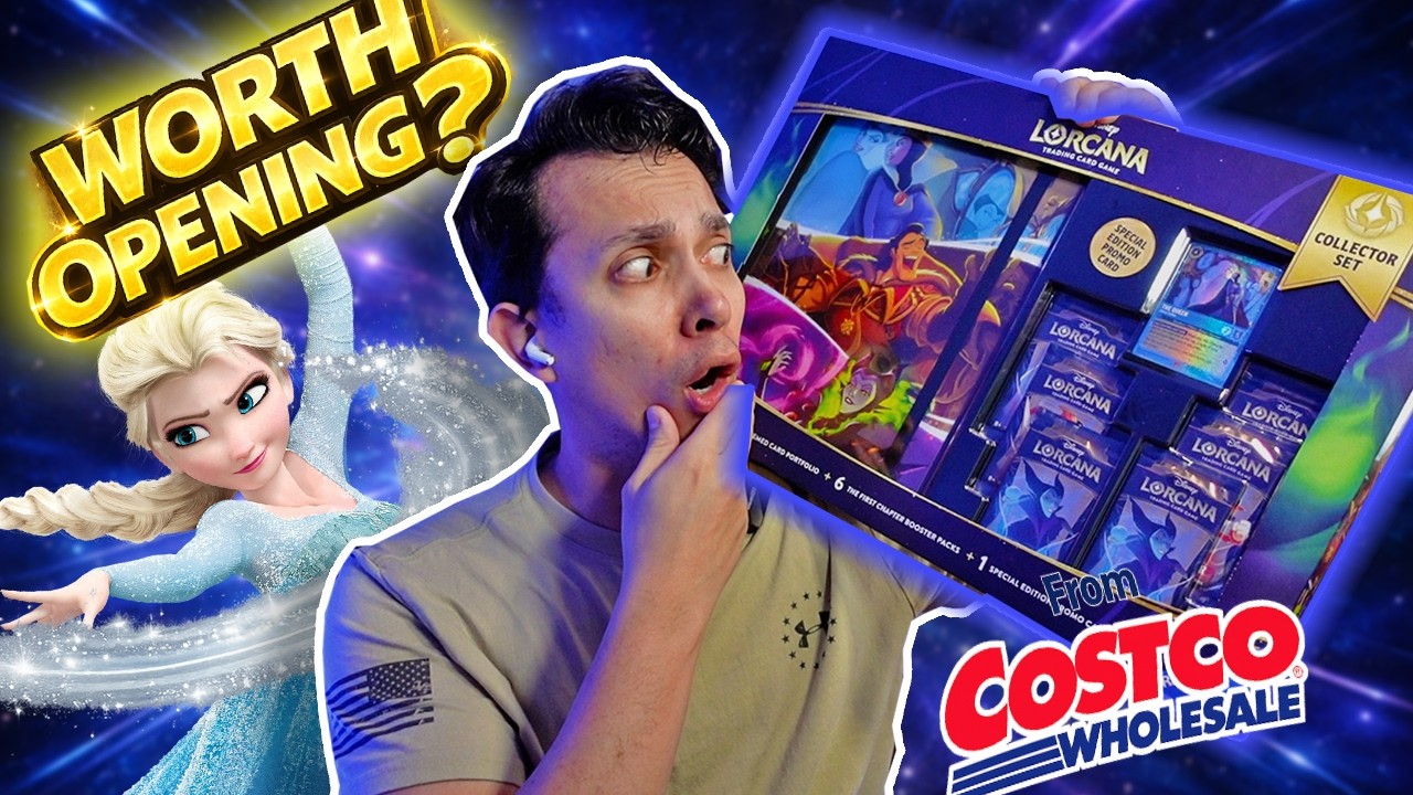 Стоит ли открывать коллекционный набор Lorcana от Costco в 2026 году? (Ещё нужно получить Эльзу в...
