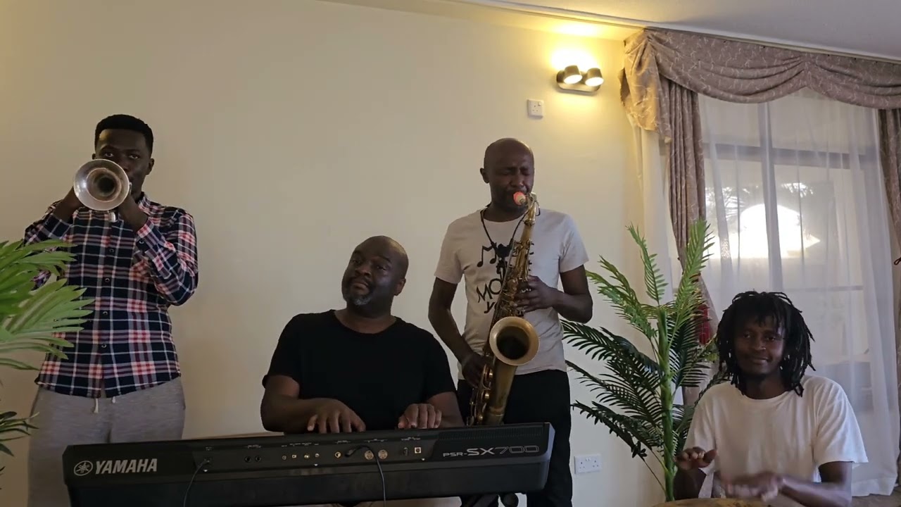 Immortal Invisible, God only wise ft Tim Riungu (Sax), Delvis (Trumpet) and Erico (Percussions)