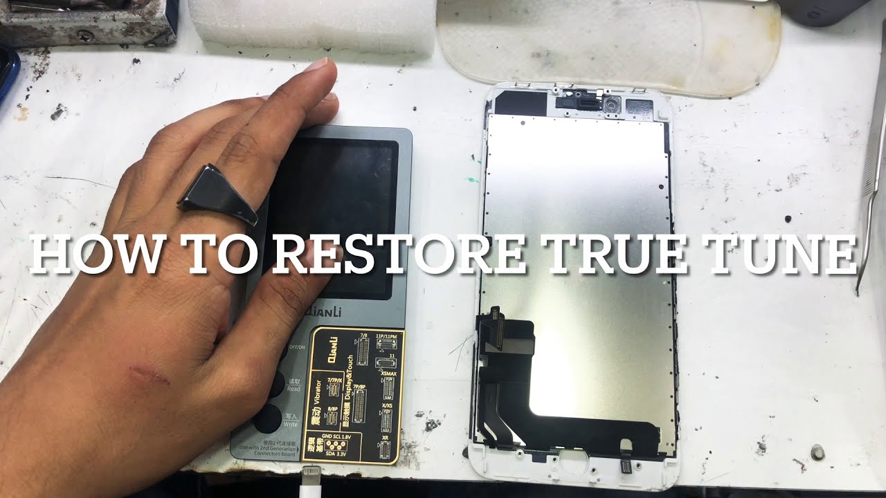 HOW TO RESTORE TRUE TONE IPHONE LCD,USING ICOPY PLUS,How to Fix iPhone True Tone Missing
