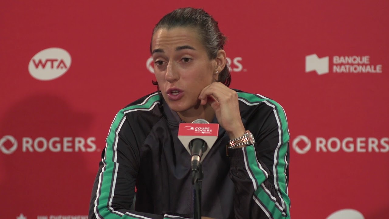 Coupe Rogers 2018 - Entrevue Caroline Garcia - 10 août 2018