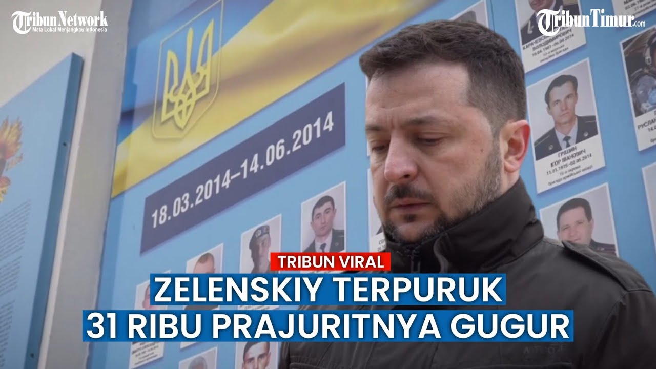 Zelensky: 31.000 Prajurit Ukraina Gugur dalam Perang dengan Rusia