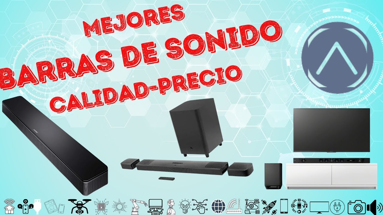 🔊 MEJORES BARRAS DE SONIDO calidad precio para SMART TV👌 Sabes qué mirar ❓