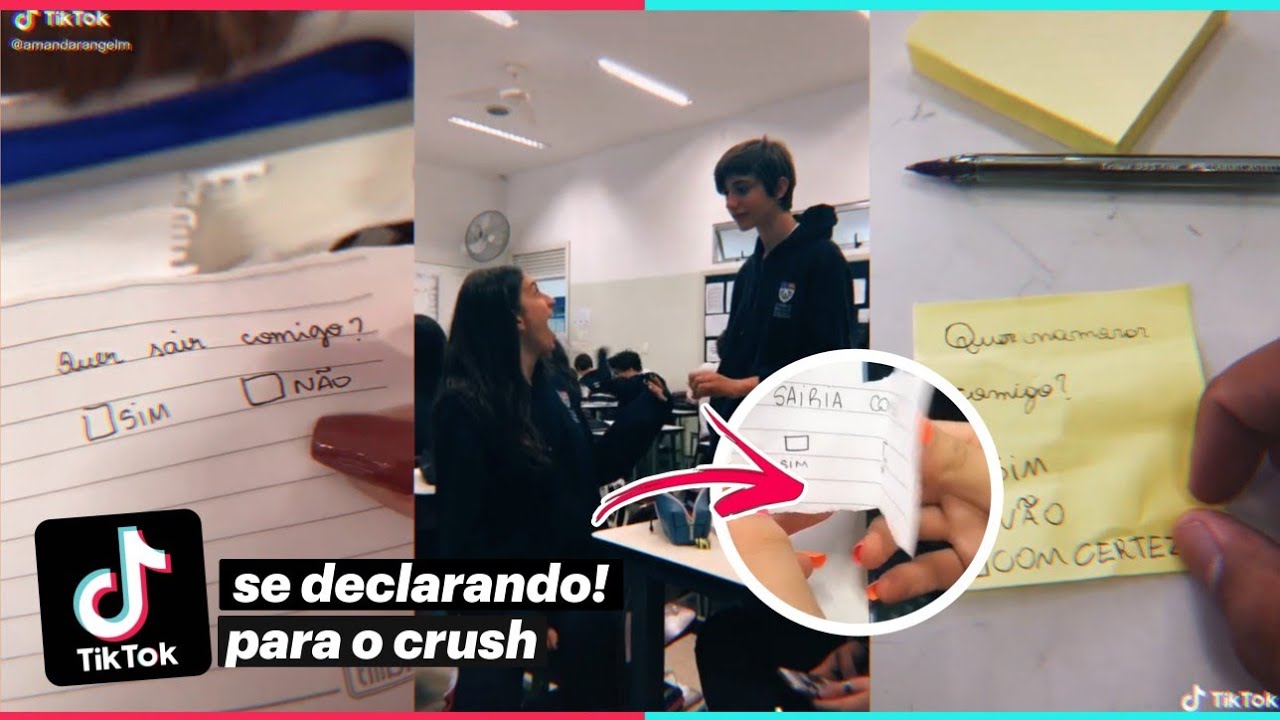 TENTANDO CONQUISTAR O CRUSH | TikTok Compilation