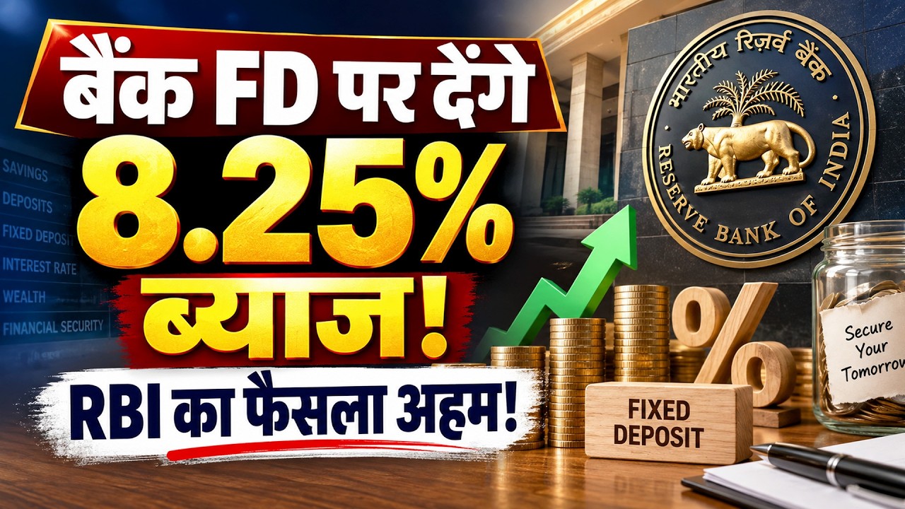 FD Interest Rate म&zwj;िलेगा और ज्&zwj;यादा? कब और क्&zwj;यों बढ़ेगा Fixed Deposit पर ब्&zwj;याज? जानें पूरा मामला!