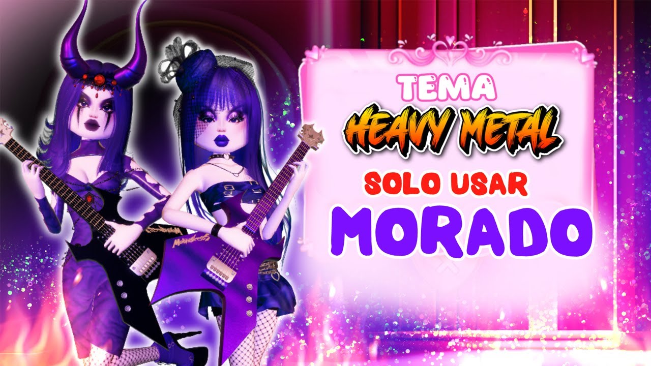 ¡DRESS TO IMPRESS PERO *SÓLO PUEDES VESTIRTE DE MORADO* 💜​​ // Roblox