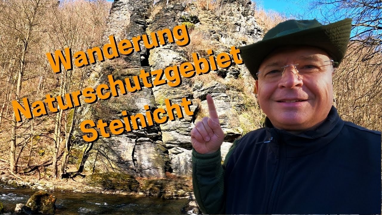 Wanderung im Naturschutzgebiet Steinicht entlang der Weissen Elster (Vogtland)