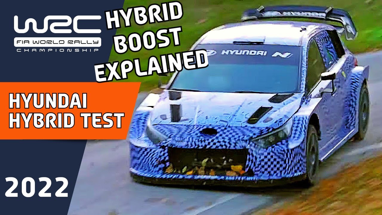 Hyundai WRC 2022 Hybrid Test. WRC Hybrid BOOST Explained for WRC 2022.