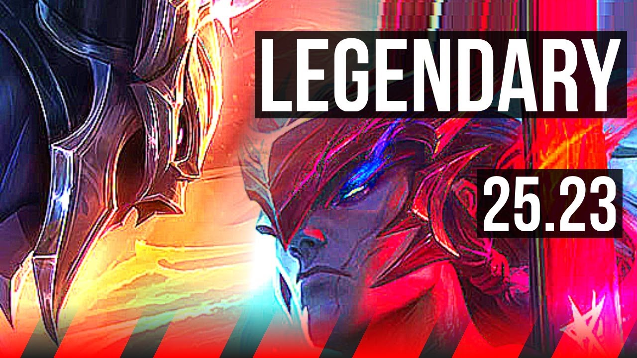 AATROX vs YONE (TOP) | 9 solo kills, 49k DMG, Legendary | EUW Master | 25.23