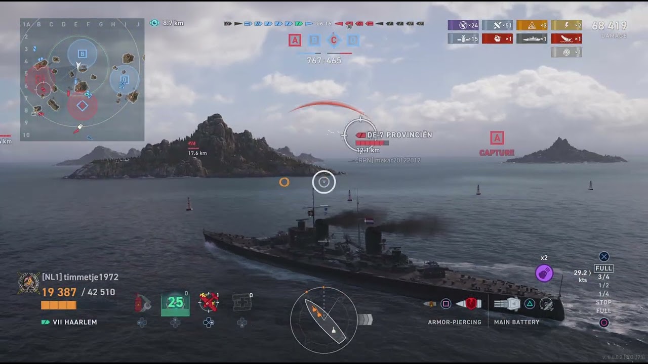 World of Warships: Legends haarlem time