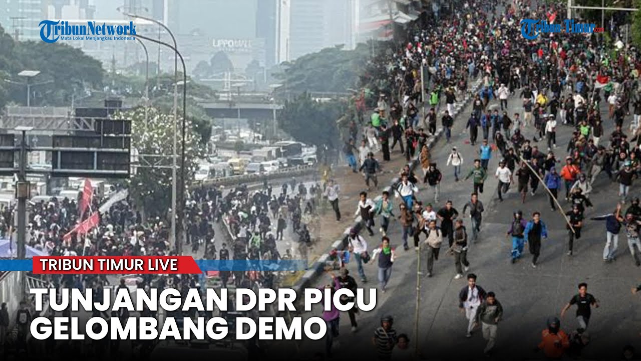 🔴 Demo Tuntut DPR Dibubarkan, Ratusan Massa Berkumpul di Senayan