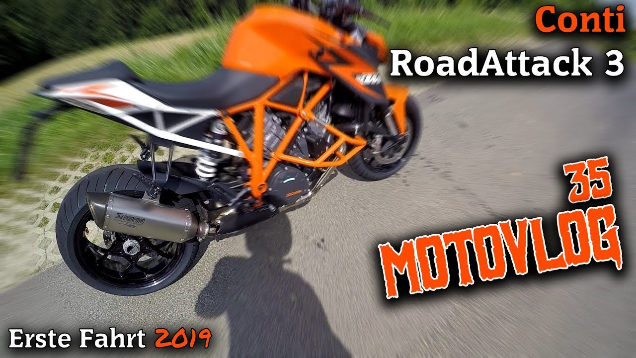 Conti Road Attack 3 einfahren │ KTM 1290 Super Duke R