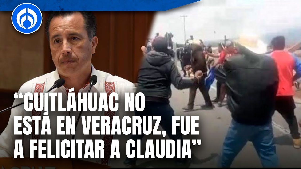 Gobernador de Veracruz, Cuitláhuac García, disuelve a la Fuerza Civil por muerte de 2 personas