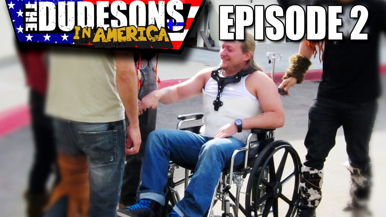 JARPPI ENDED UP IN A WHEELCHAIR - Dudesons In America - Episode 2