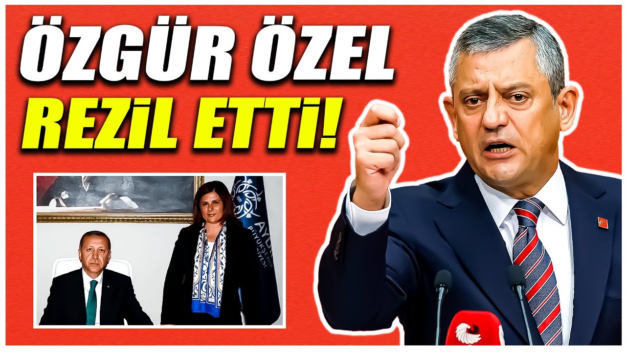 Özlem Çerçioğlu neler yapmış neler! Özgür Özel rezil etti!